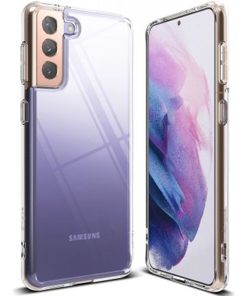 Ringke Fusion Samsung Galaxy S21 Hoesje Transparant Hoesjes