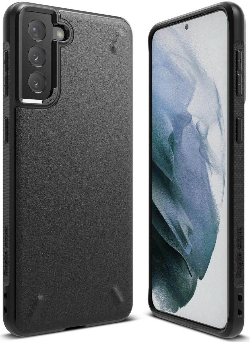 Ringke Onyx Samsung Galaxy S21 Hoesje Flexibel TPU Zwart afbeelding 1