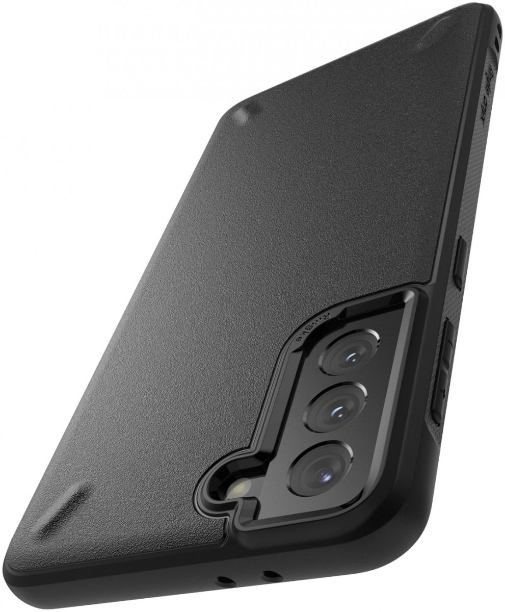 Ringke Onyx Samsung Galaxy S21 Hoesje Flexibel TPU Zwart afbeelding 9