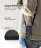 Ringke Fusion X Samsung Galaxy S21 Plus Hoesje Camo Zwart afbeelding 5