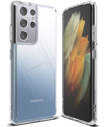 Ringke Fusion Samsung Galaxy S21 Ultra Hoesje Transparant Hoesjes