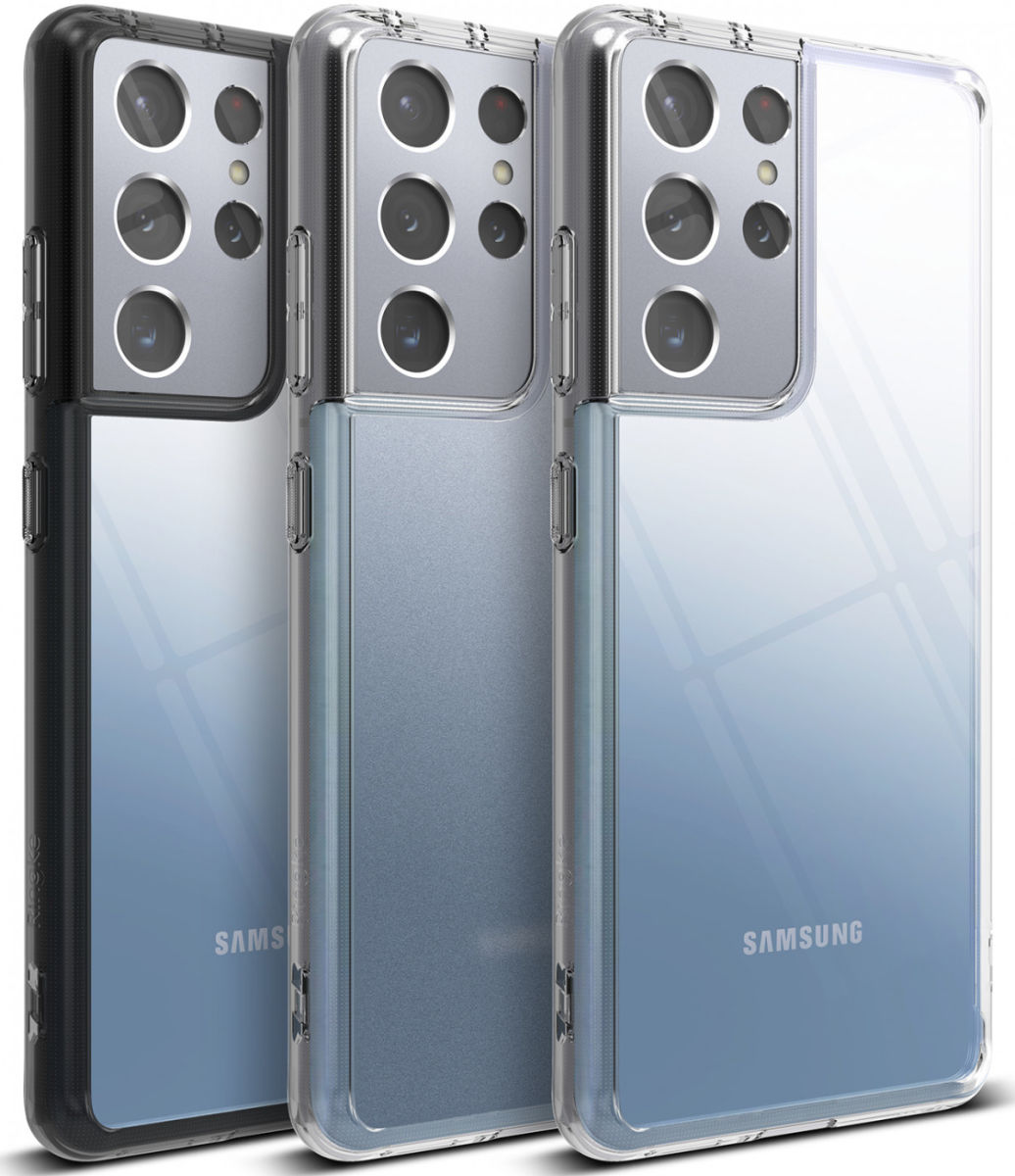 Ringke Fusion Samsung Galaxy S21 Ultra Hoesje Transparant afbeelding 12