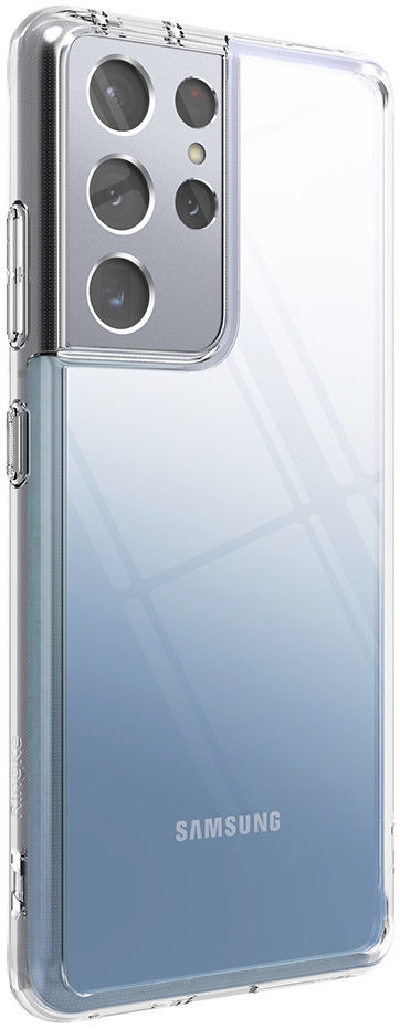 Ringke Fusion Samsung Galaxy S21 Ultra Hoesje Transparant afbeelding 3