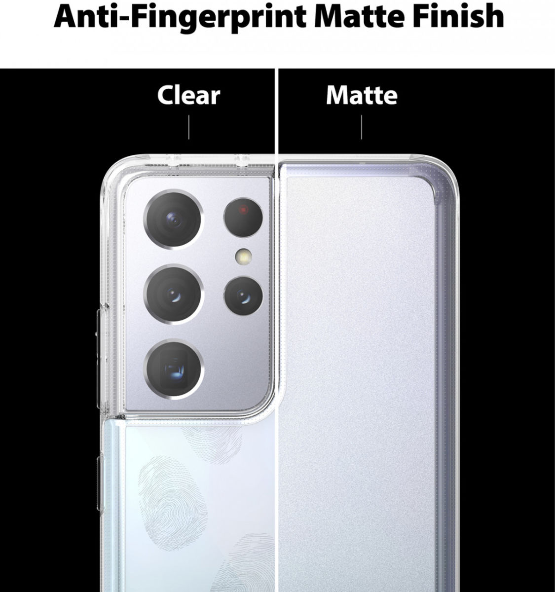 Ringke Fusion Samsung Galaxy S21 Ultra Hoesje Transparant afbeelding 6