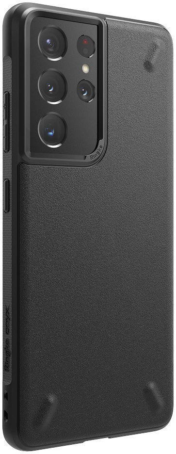 Ringke Onyx Samsung Galaxy S21 Ultra Hoesje Flexibel TPU Zwart afbeelding 2
