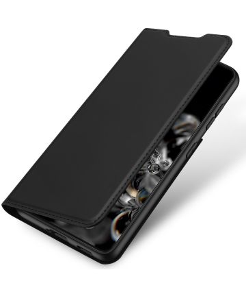 Dux Ducis Skin Pro Series Samsung Galaxy S21 Hoesje Wallet Case Zwart Hoesjes