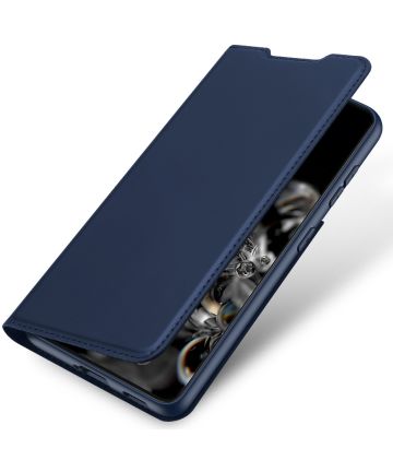 Dux Ducis Skin Pro Series Samsung Galaxy S21 Hoesje Wallet Case Blauw Hoesjes