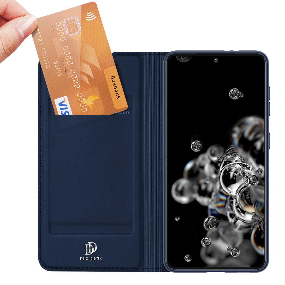 Dux Ducis Skin Pro Series Samsung Galaxy S21 Plus Hoesje Blauw afbeelding 2