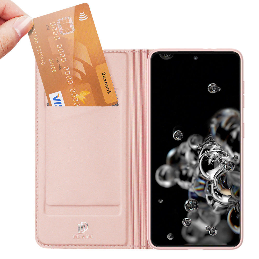 Dux Ducis Skin Pro Series Samsung Galaxy S21 Plus Hoesje Roze afbeelding 2