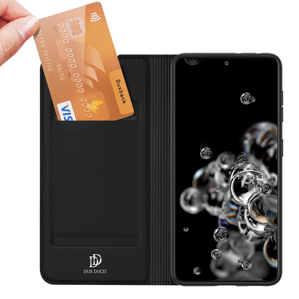 Dux Ducis Skin Pro Series Samsung Galaxy S21 Ultra Hoesje Zwart afbeelding 2
