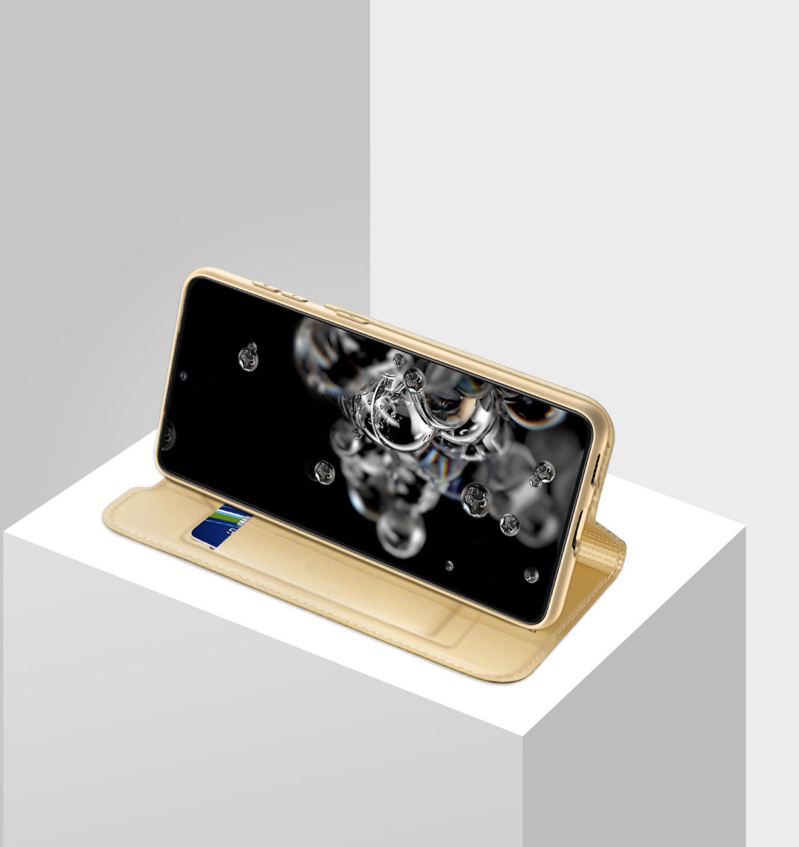 Dux Ducis Skin Pro Series Samsung Galaxy S21 Ultra Hoesje Goud afbeelding 13