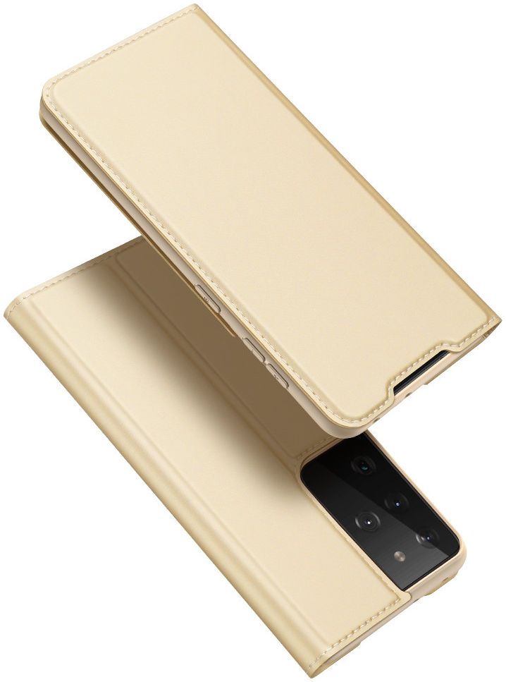 Dux Ducis Skin Pro Series Samsung Galaxy S21 Ultra Hoesje Goud afbeelding 9
