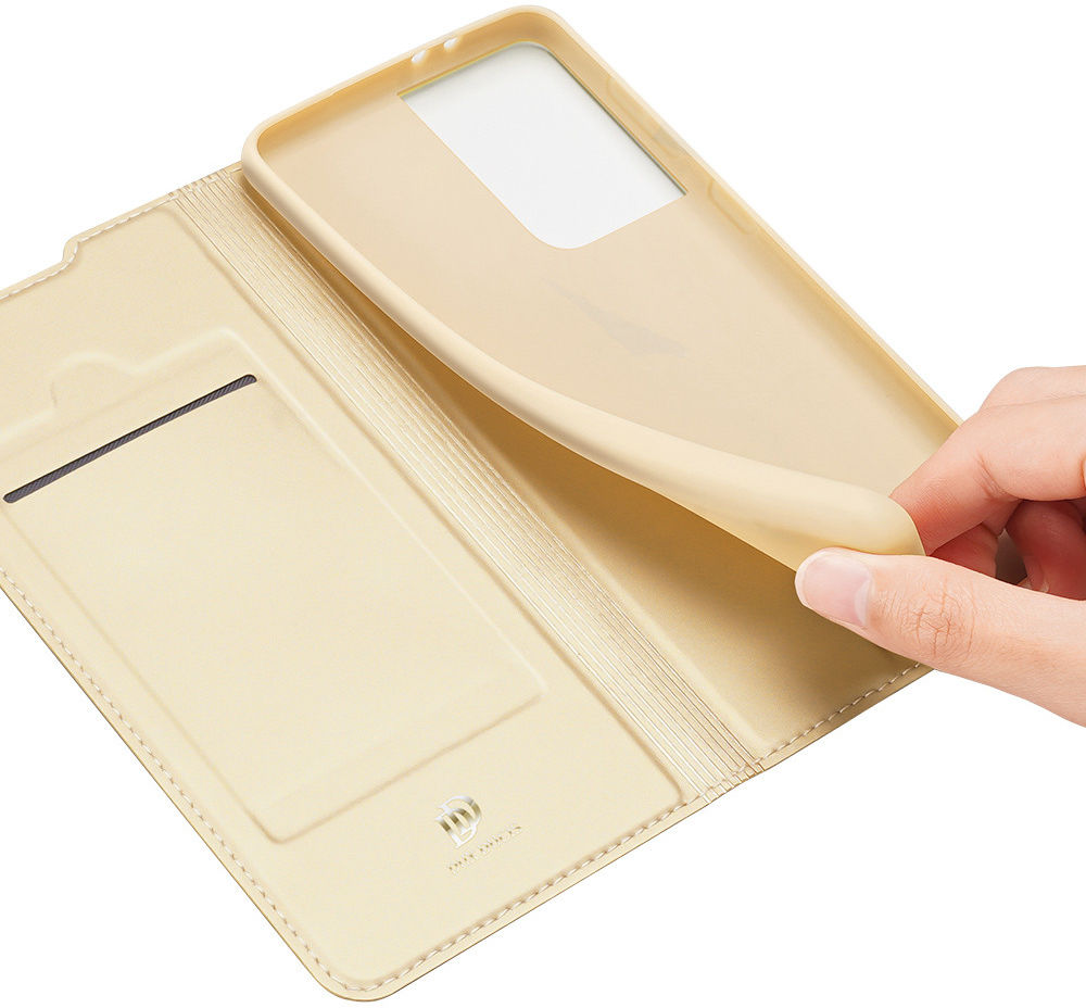 Dux Ducis Skin Pro Series Samsung Galaxy S21 Ultra Hoesje Goud afbeelding 5