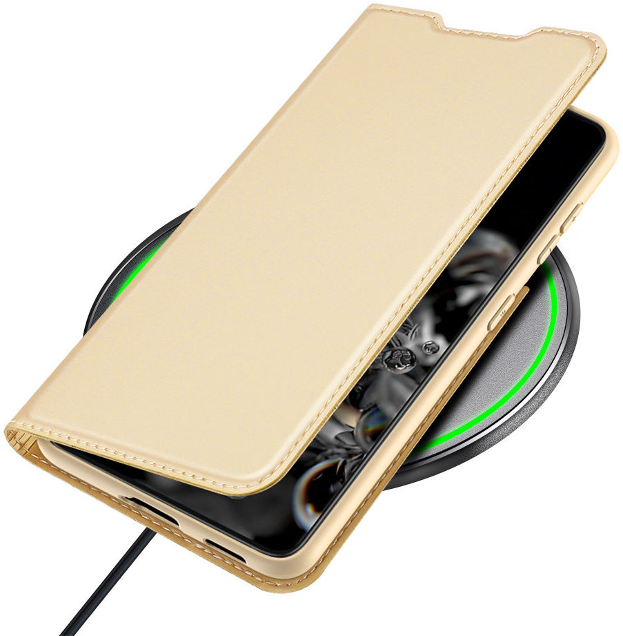 Dux Ducis Skin Pro Series Samsung Galaxy S21 Ultra Hoesje Goud afbeelding 7