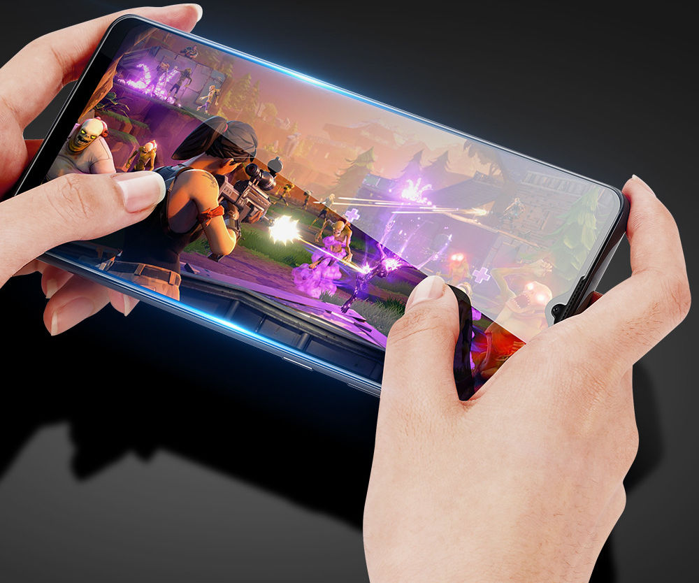 Dux Ducis Samsung Galaxy A02s Tempered Glass Screen Protector afbeelding 4