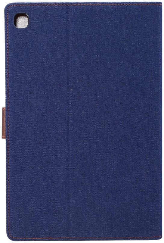 Samsung Galaxy Tab A7 (2020 / 2022) Hoes Wallet Case Jeans Blauw afbeelding 5