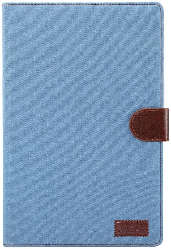 Samsung Galaxy Tab A7 (2020 / 2022) Hoes Wallet Case Jeans Licht Blauw afbeelding 4