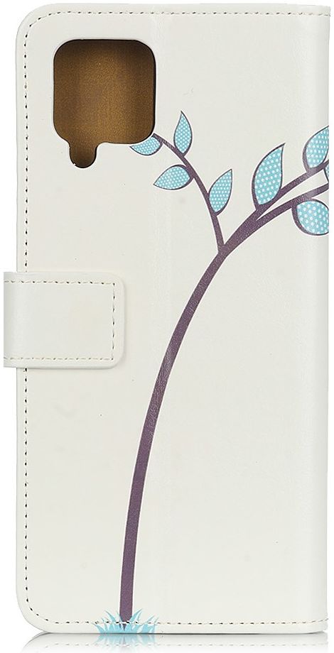 Samsung Galaxy A42 Book Case Hoesje Wallet Met Uilen Print afbeelding 1