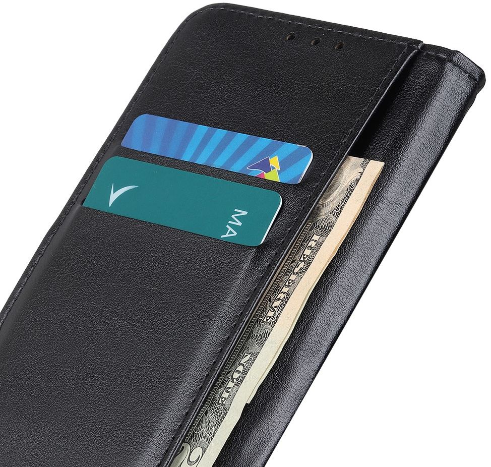 Samsung Galaxy A42 Hoesje Wallet Book Case Zwart afbeelding 2