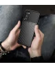 Samsung Galaxy S20 FE Twill Thunder Texture Back Cover Zwart