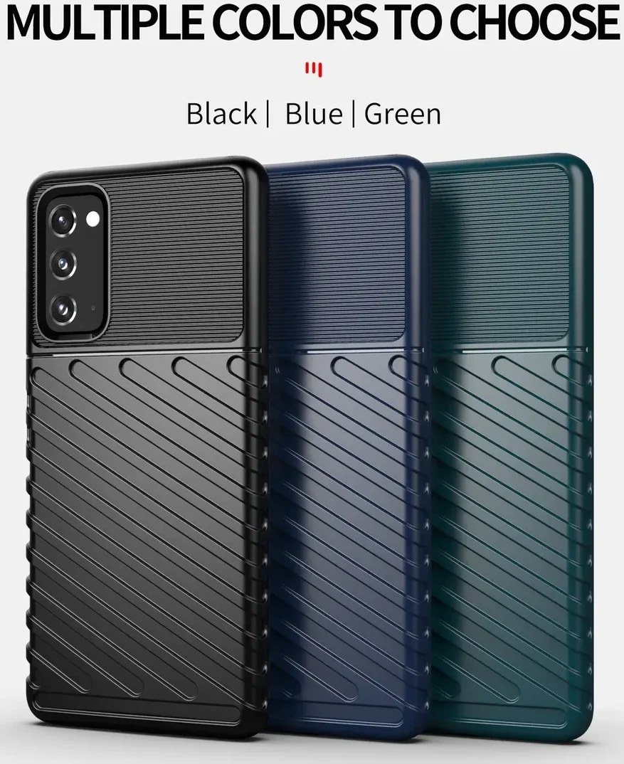 Samsung Galaxy S20 FE Twill Thunder Texture Back Cover Zwart afbeelding 4