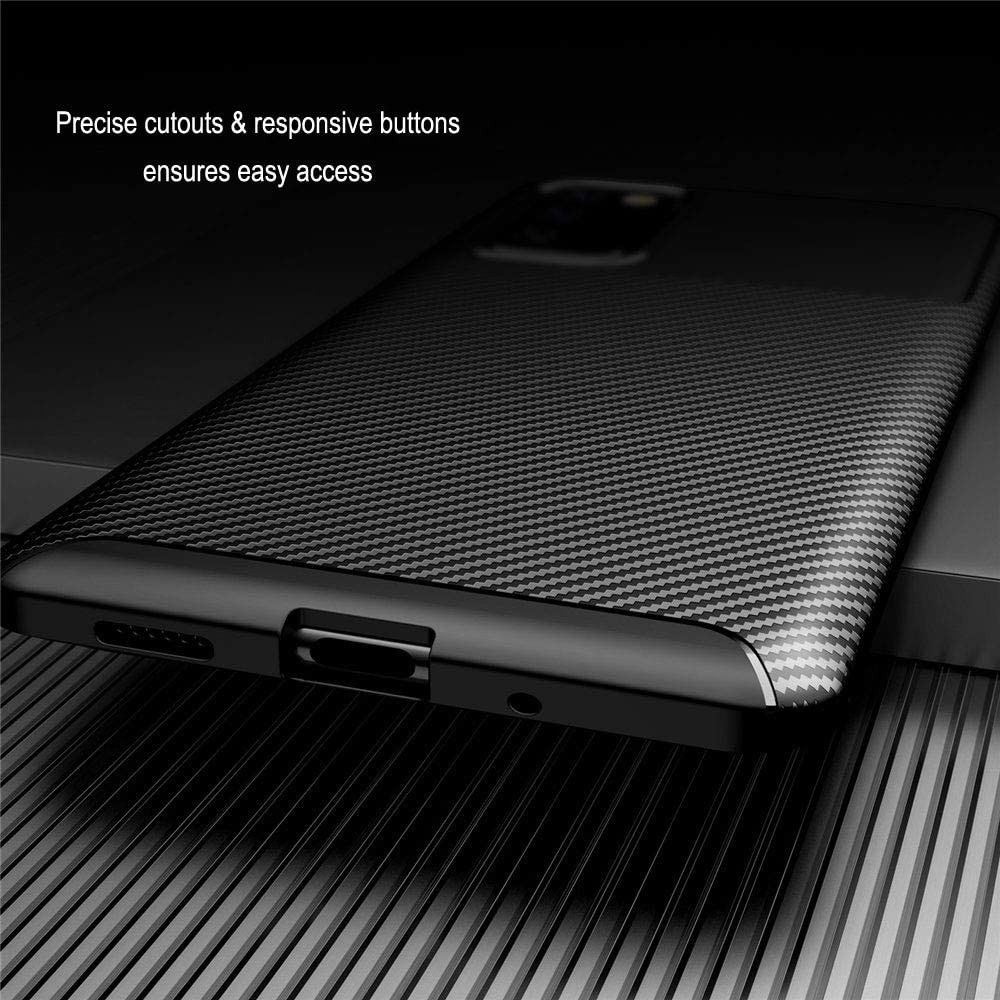 Samsung Galaxy S20 FE Twill Thunder Texture Back Cover Blauw afbeelding 5