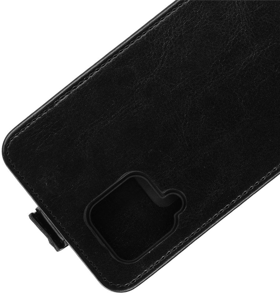 Samsung Galaxy A42 Hoesje Verticale Flip Case  Zwart afbeelding 3