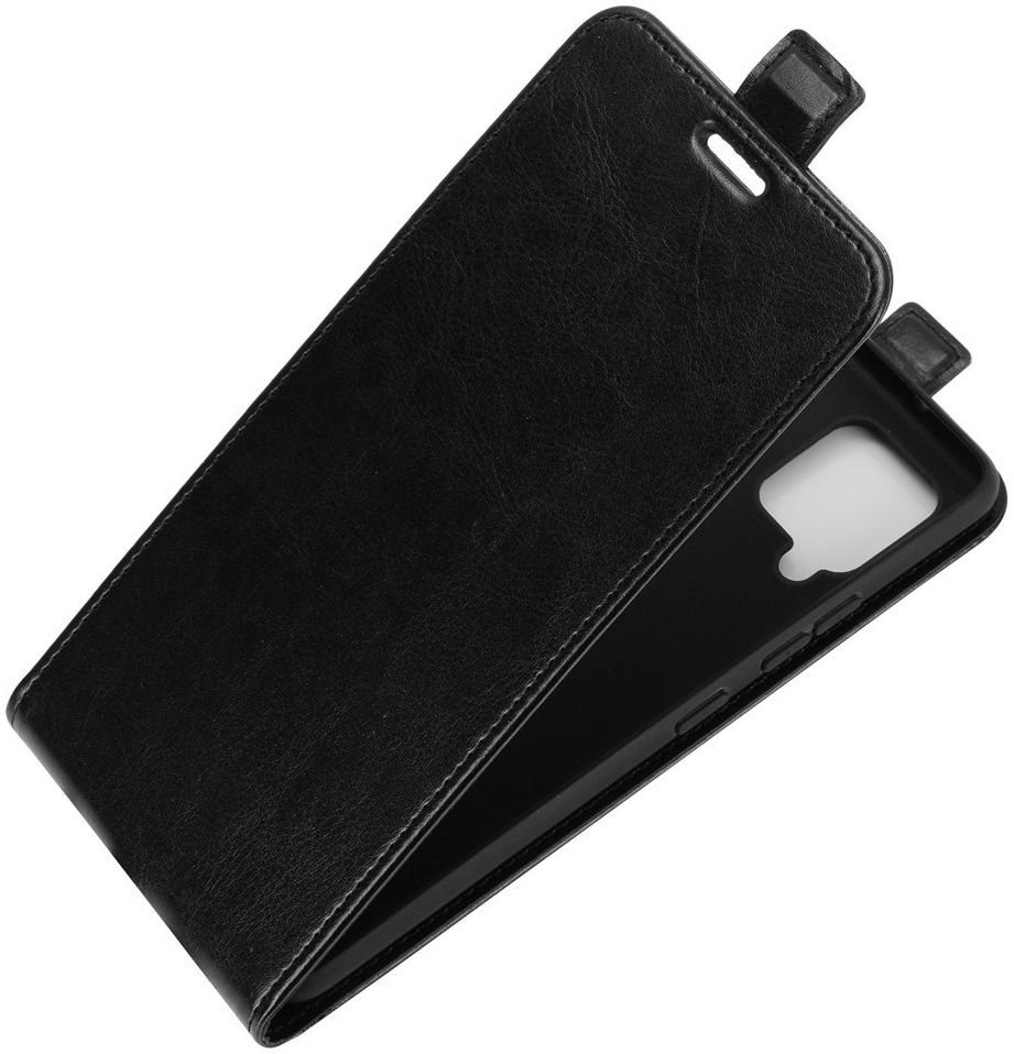 Samsung Galaxy A42 Hoesje Verticale Flip Case  Zwart afbeelding 1