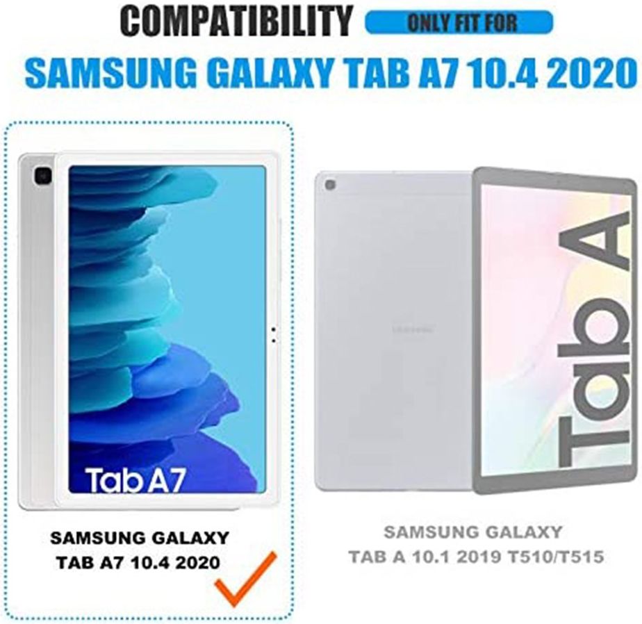Samsung Galaxy Tab A7 (2020 / 2022) Hoes Screenprotector Transparant afbeelding 8
