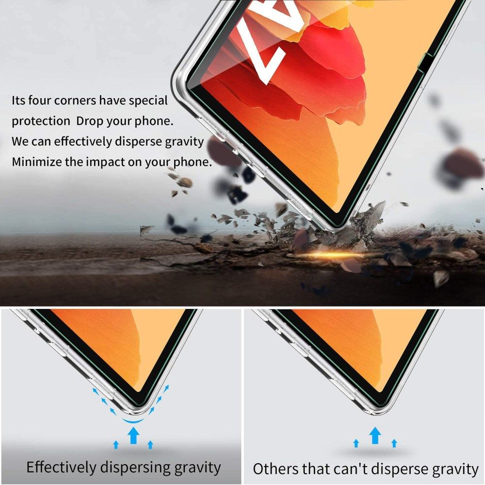 Samsung Galaxy Tab A7 (2020 / 2022) Hoes Screenprotector Transparant afbeelding 6