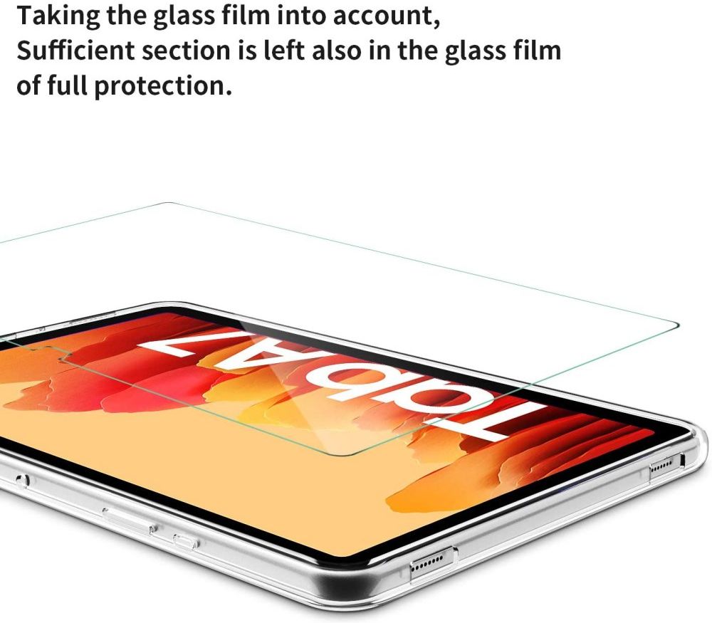 Samsung Galaxy Tab A7 (2020 / 2022) Hoes Screenprotector Transparant afbeelding 7