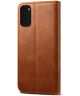 Samsung Galaxy S20 FE Hoesje Portemonnee Book Case Bruin
