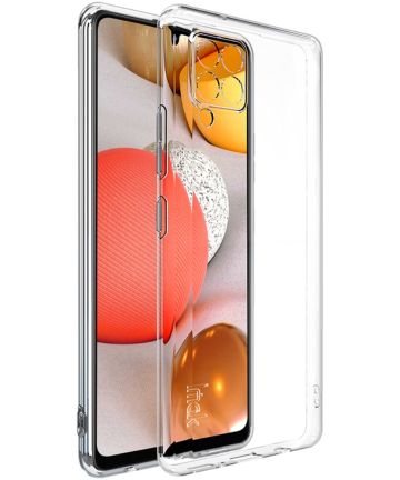 IMAK UX-5 Samsung Galaxy A42 Hoesje Flexibel en Dun TPU Transparant Hoesjes