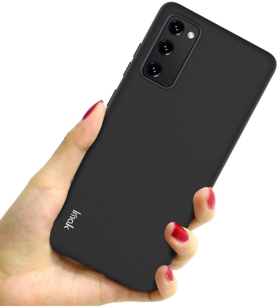 IMAK Samsung Galaxy S20 FE Hoesje Dun TPU Zwart afbeelding 2