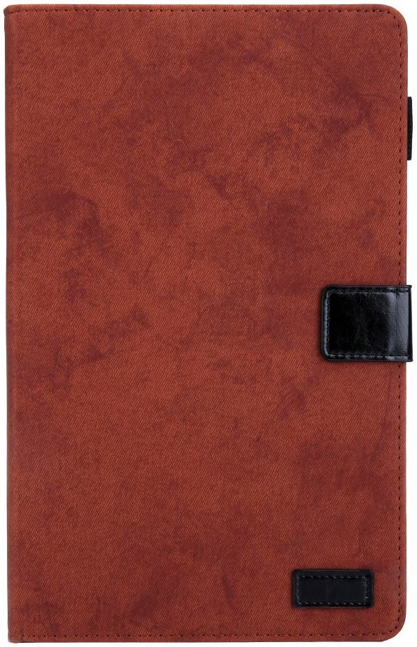 Samsung Galaxy Tab A7 (2020 / 2022) Tri-Fold Hoes Wallet Case Bruin afbeelding 1