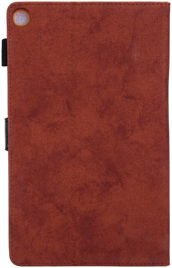 Samsung Galaxy Tab A7 (2020 / 2022) Tri-Fold Hoes Wallet Case Bruin afbeelding 5