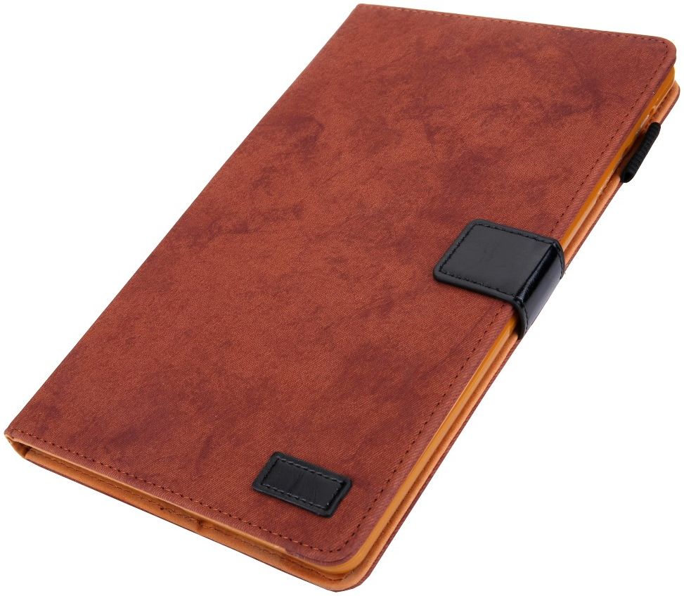 Samsung Galaxy Tab A7 (2020 / 2022) Tri-Fold Hoes Wallet Case Bruin afbeelding 6