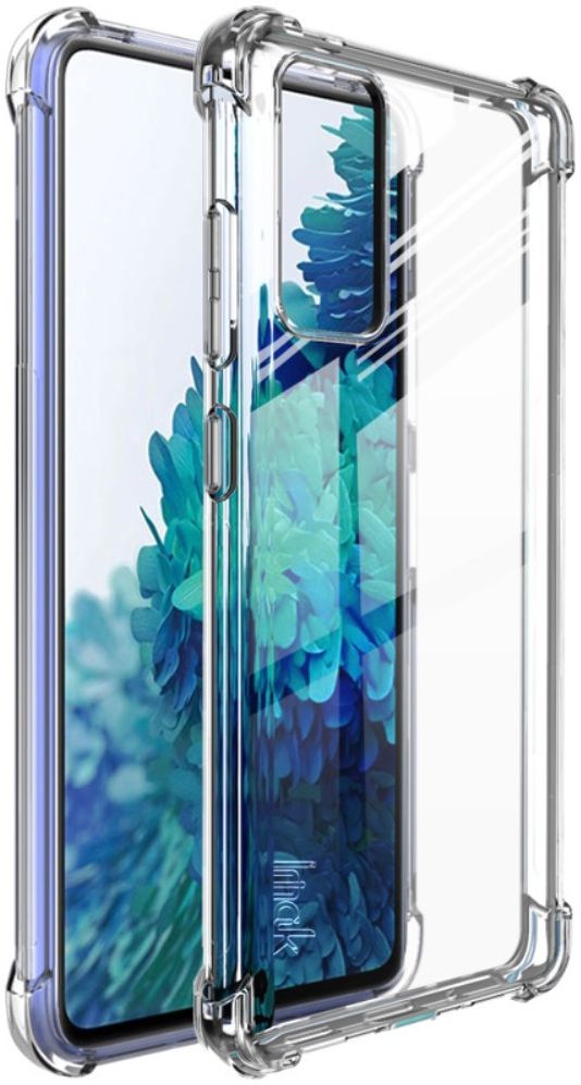 IMAK Samsung Galaxy S20 FE Hoesje + Screenprotector Transparant afbeelding 1