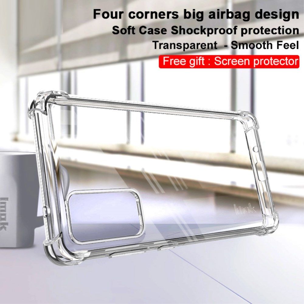 IMAK Samsung Galaxy S20 FE Hoesje + Screenprotector Transparant afbeelding 10