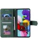 Samsung Galaxy S20 FE Hoesje Retro Book Case Portemonnee Groen