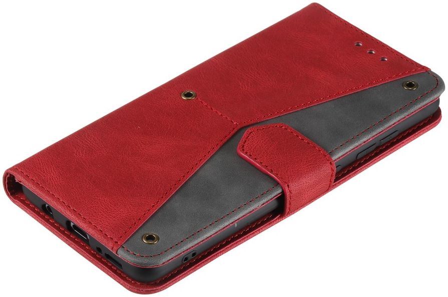 Samsung Galaxy S20 FE Hoesje Retro Book Case Portemonnee Rood afbeelding 6