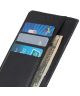 Samsung Galaxy S21 Hoesje met Pasjes Book Case Kunstleer Zwart