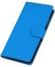 Samsung Galaxy S21 Hoesje met Pasjes Book Case Kunstleer Blauw