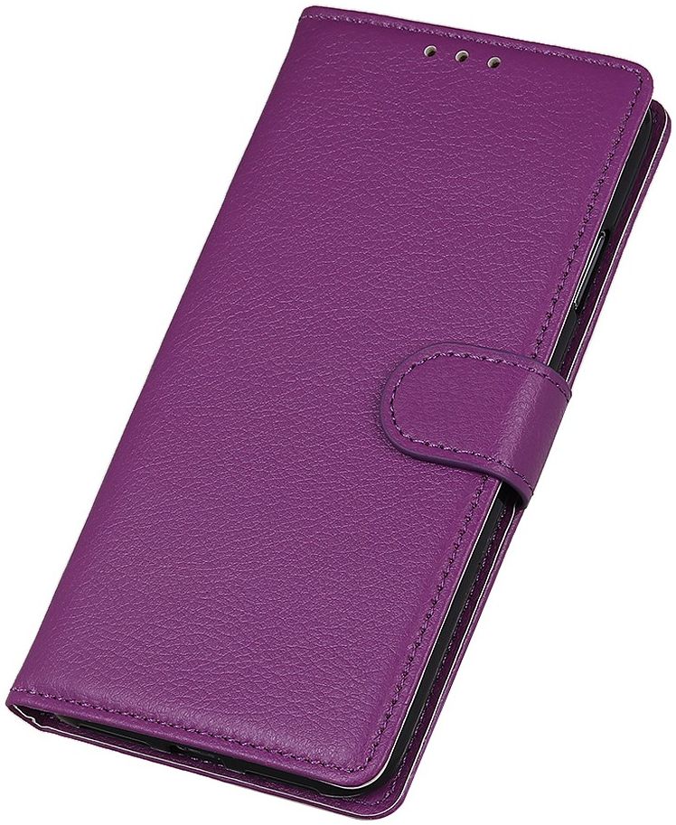 Samsung Galaxy S21 Hoesje met Pasjes Book Case Kunstleer Paars afbeelding 4