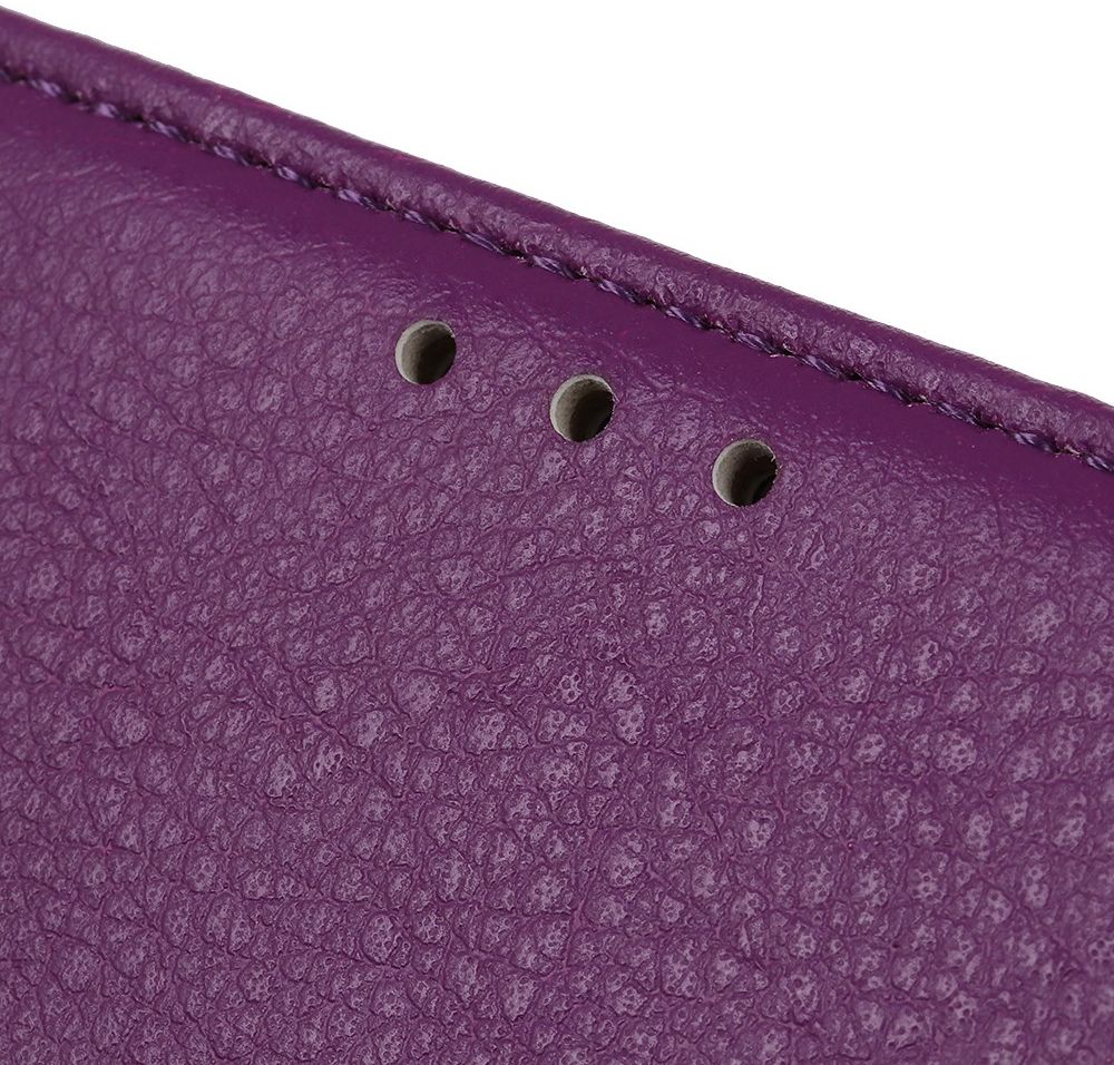 Samsung Galaxy S21 Hoesje met Pasjes Book Case Kunstleer Paars afbeelding 7