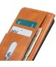 Samsung Galaxy S21 Hoesje Wallet Book Case Bruin