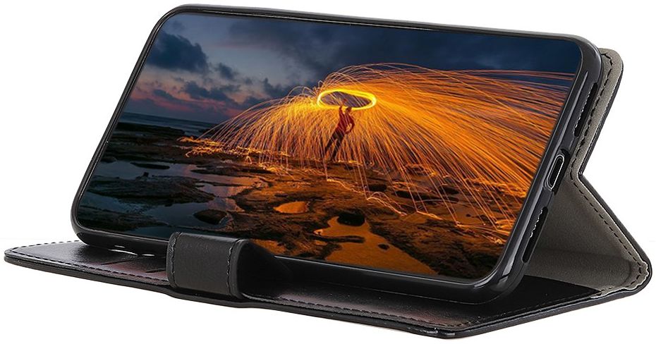 Samsung Galaxy S21 Hoesje Portemonnee Book Case Zwart afbeelding 5