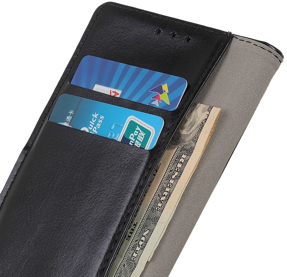 Samsung Galaxy S21 Hoesje Portemonnee Book Case Zwart afbeelding 3