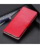 Samsung Galaxy S21 Hoesje Portemonnee Book Case Rood