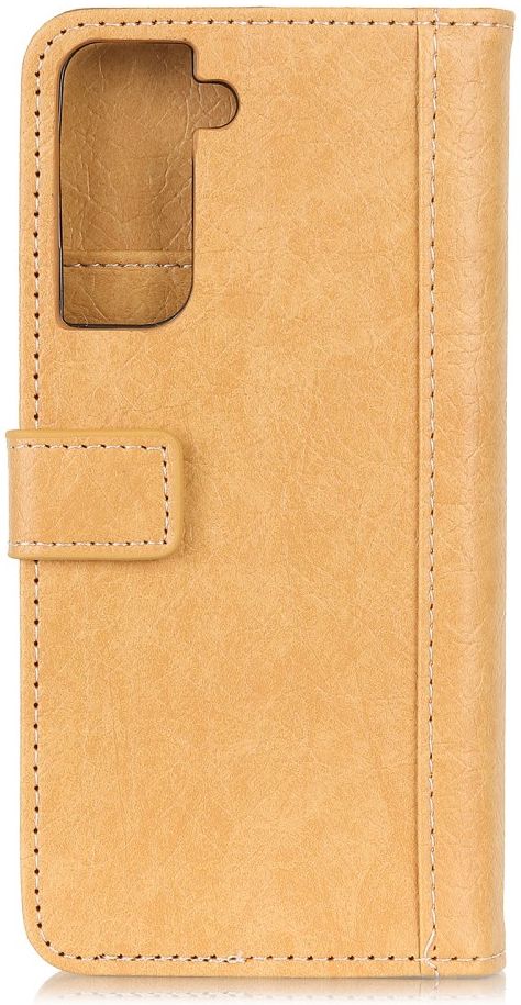 Samsung Galaxy S21 Hoesje Portemonnee Kunstleer Book Case Bruin afbeelding 6